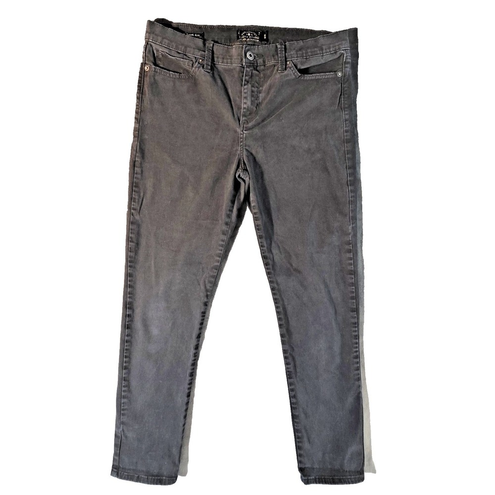 Lucky‎ Brand Jeans Womens Size 12/31 Brooke Legging Casual Stretch Denim Black
